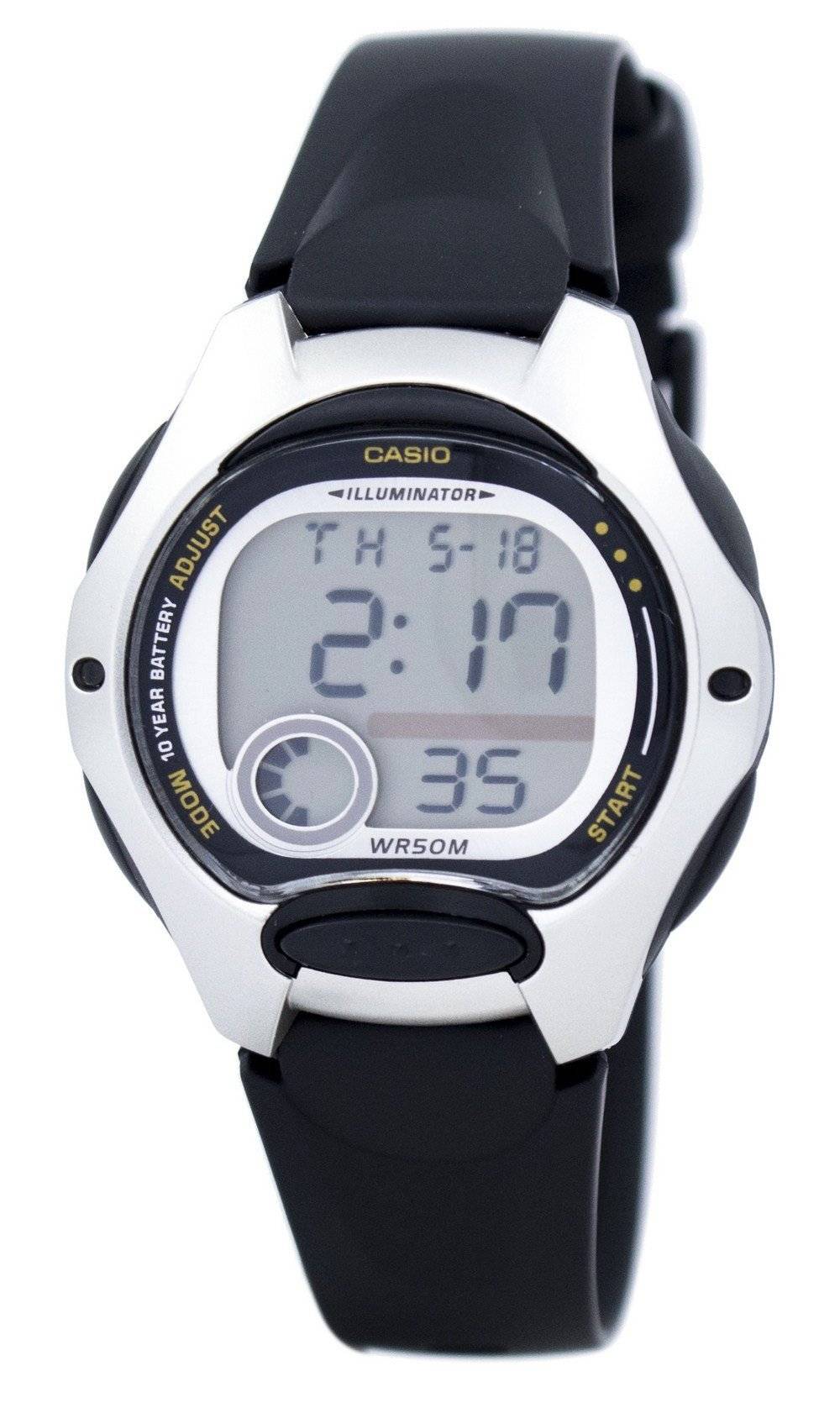 Casio Digital Sports Illuminator LW200-1AVDF Wo. A brand-new Casio watch. Side view.