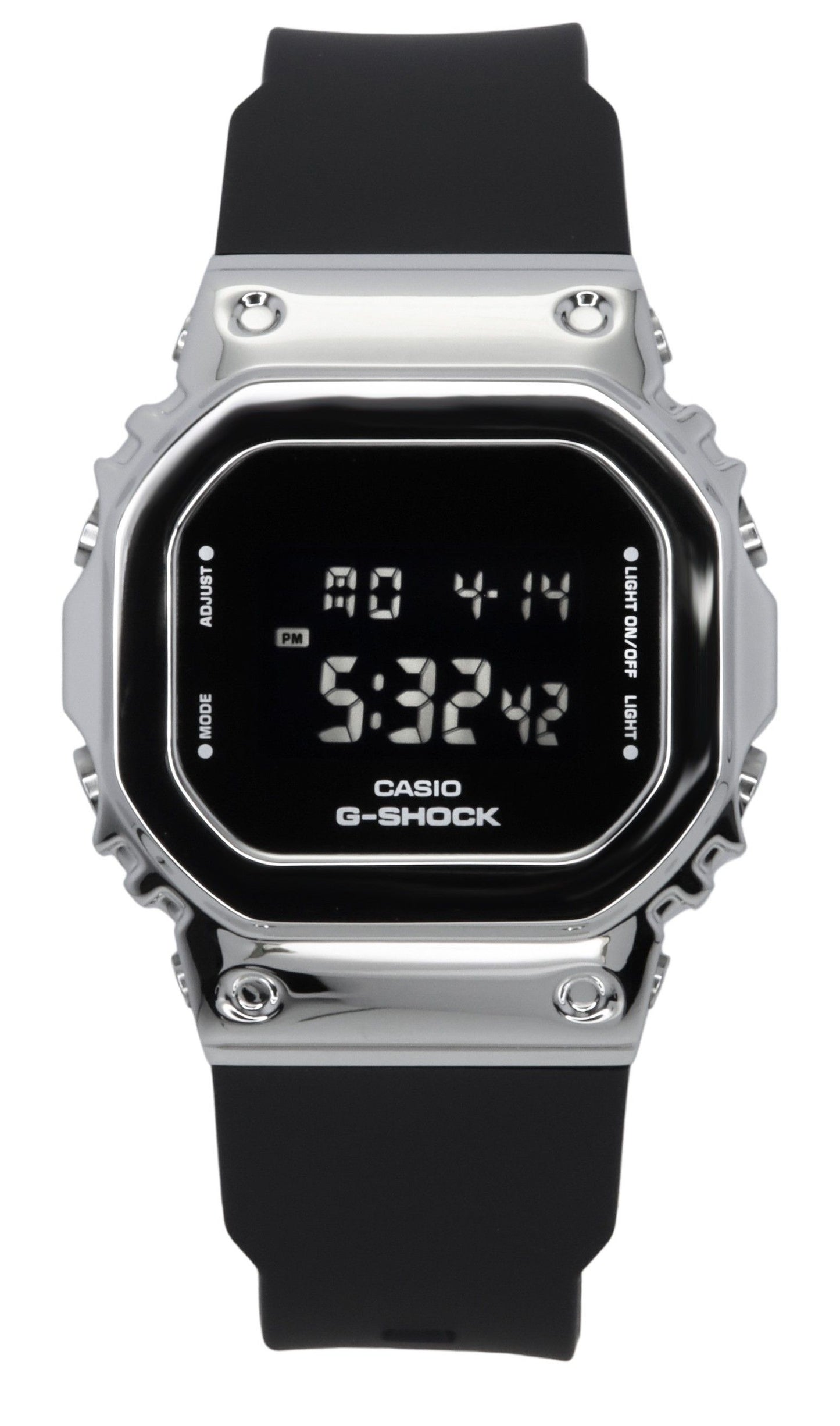 Casio G-Shock Digital Resin Strap Quartz 200M. A brand-new Casio G-Shock watch. Front view.