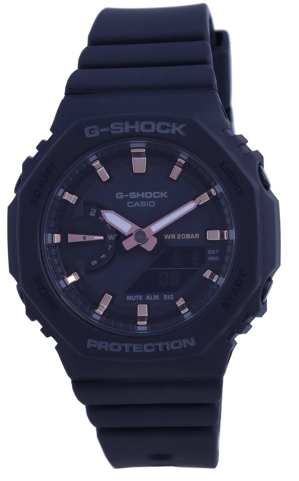 Casio G-Shock Mini Casioak Analog Digital GMAS2100-1 200M Wo. A brand-new Casio G-Shock watch. Front view.