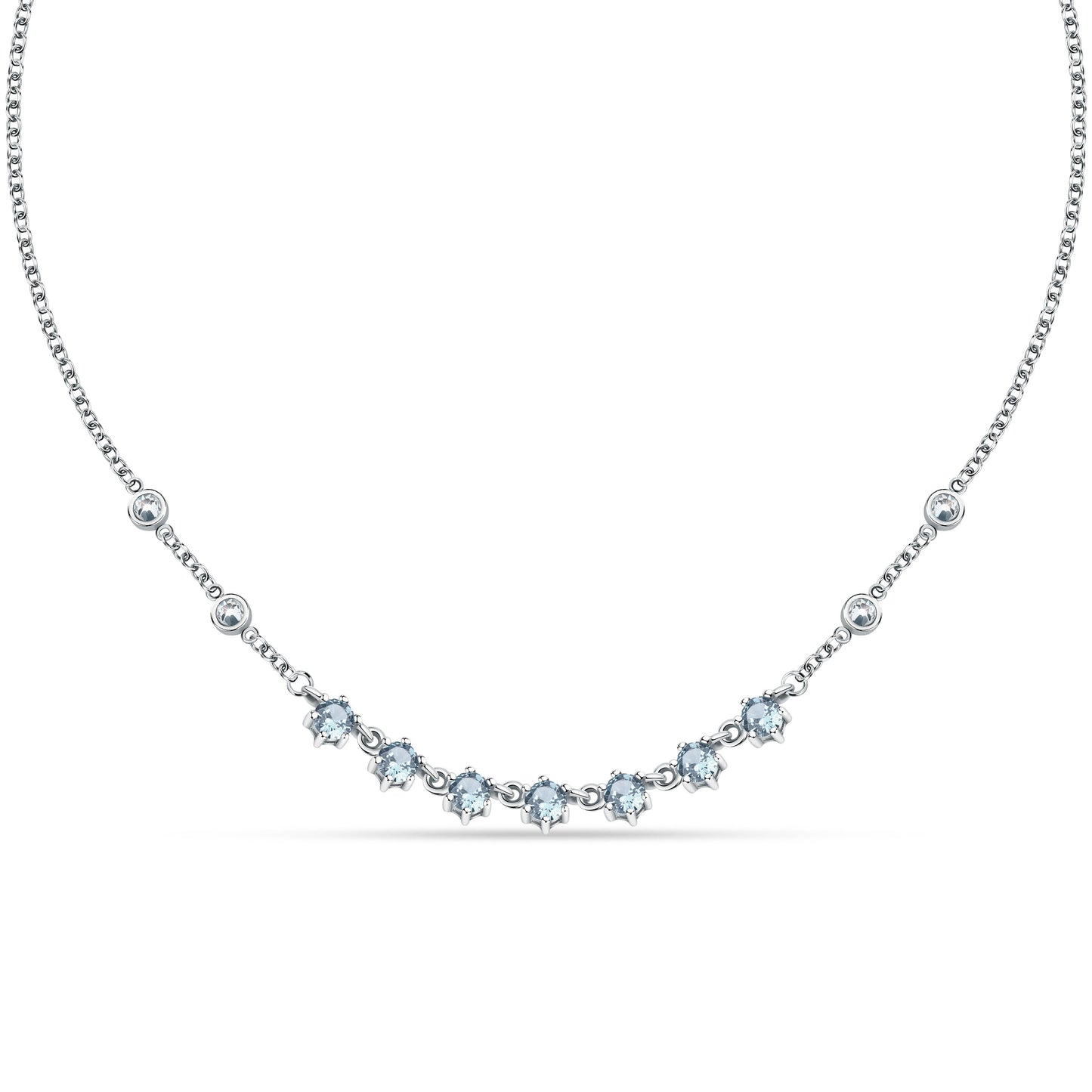 Morellato Colori Stainless Steel Necklace SAVY14 For Women. A brand-new Morellato watch. Side view.