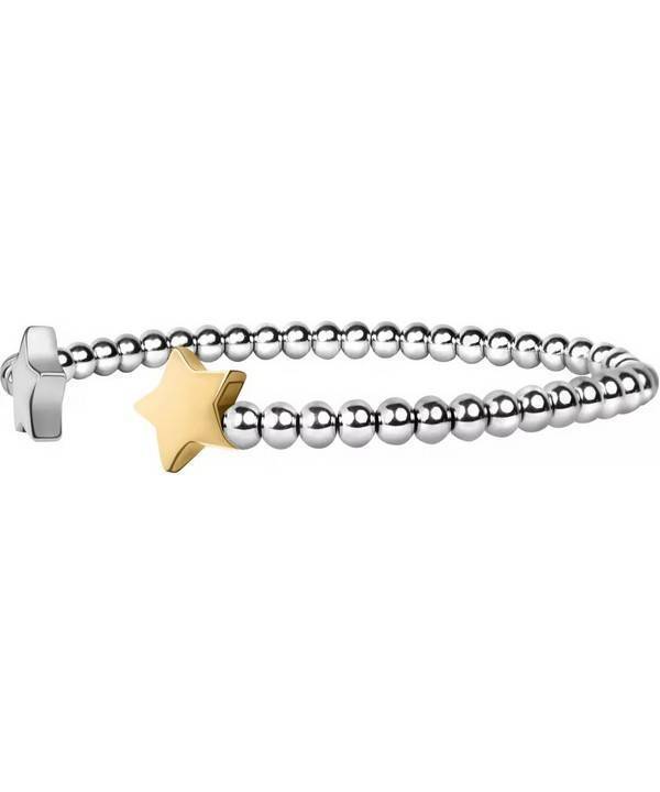 Morellato Enjoy Stainless Steel Crystals Women's Bracelet. A brand-new Morellato watch. Side view.