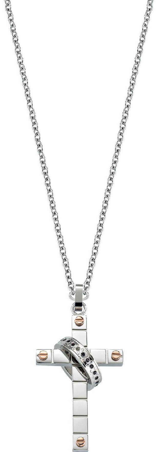 Sector Spirit Stainless Steel SZQ11 Men's Necklace. A brand-new Morellato watch. Angled view.