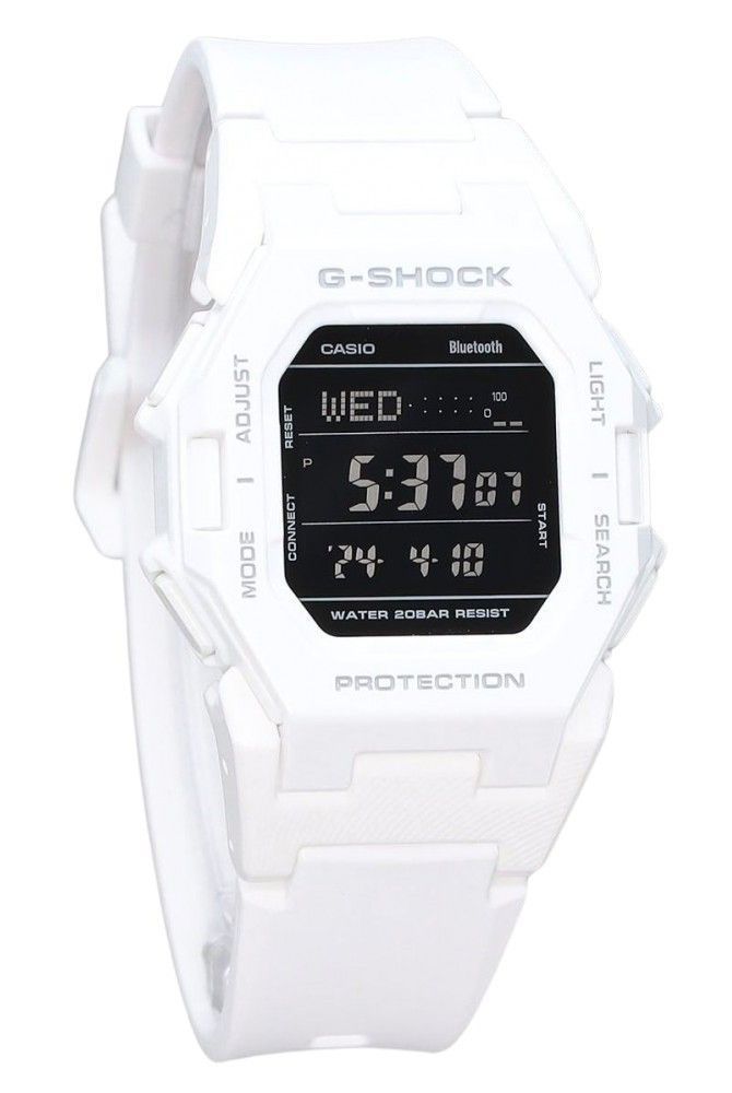 Casio G-Shock Quartz movement Blue Male GD-B500-7. A brand-new Casio G-Shock watch featuring a Blue dial. Front view.