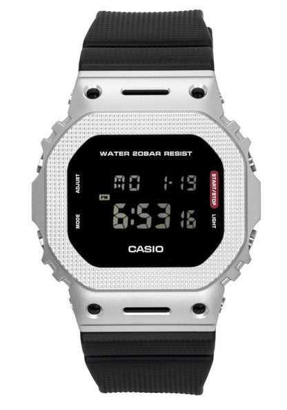 Casio G-Shock G-Steel Digital Bio-Based Resin Strap Quartz. A brand-new Casio G-Shock watch featuring a White dial and a Plastic strap. Angled view.