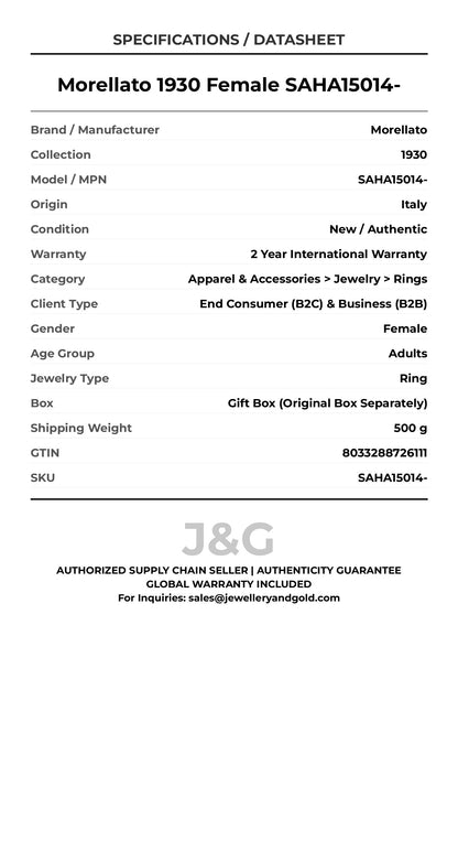 Morellato 1930 Female SAHA15014- - Specifications