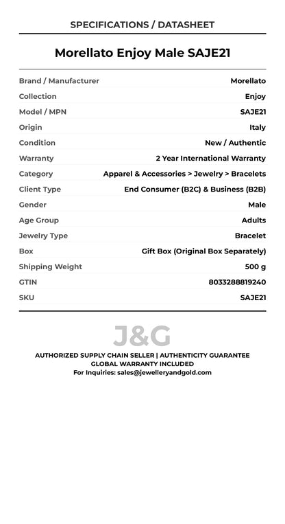 Morellato Enjoy Male SAJE21 - Specifications