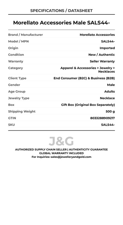 Morellato Accessories Male SALS44- - Specifications