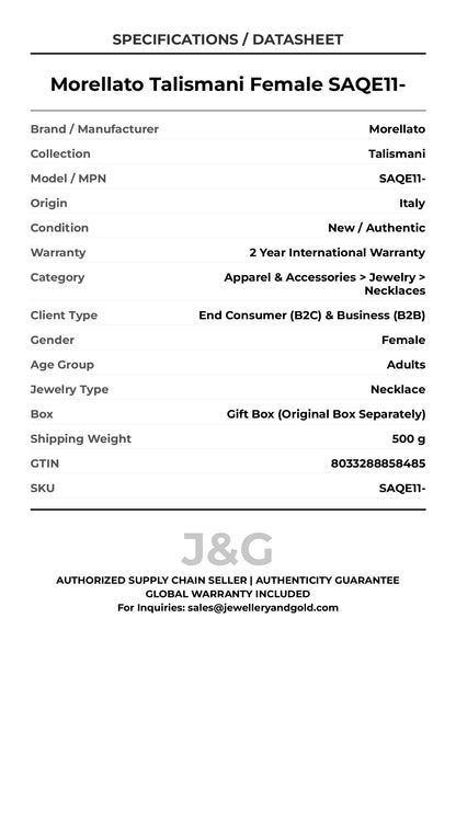 Morellato Talismani Female SAQE11- - Specifications
