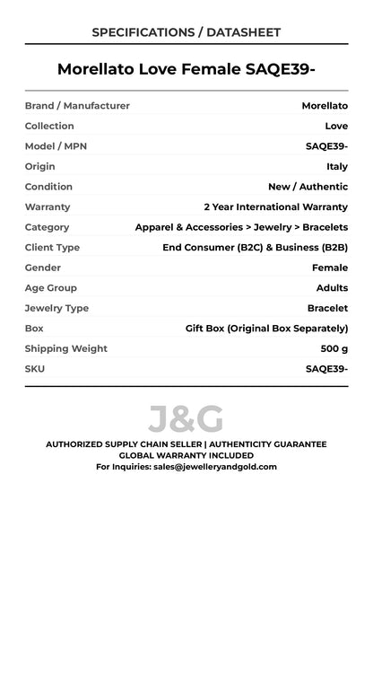Morellato Love Female SAQE39- - Specifications