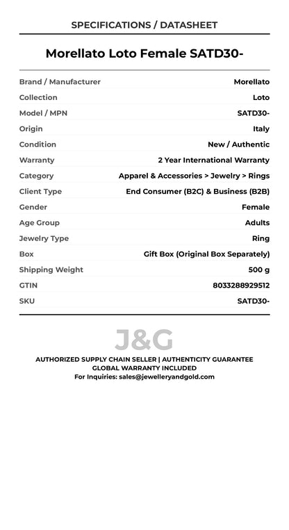 Morellato Loto Female SATD30- - Specifications