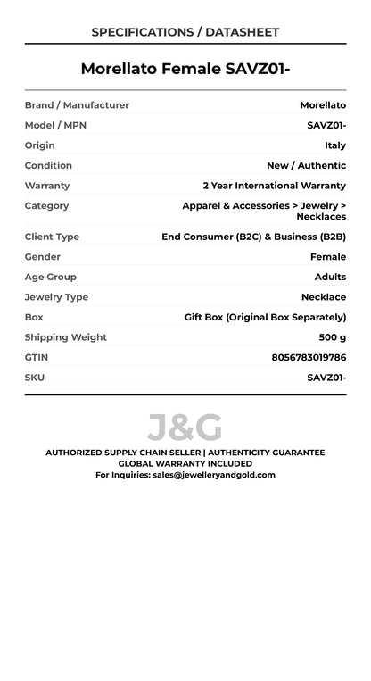 Morellato Female SAVZ01- - Specifications
