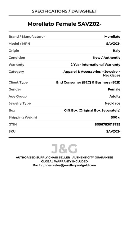 Morellato Female SAVZ02- - Specifications