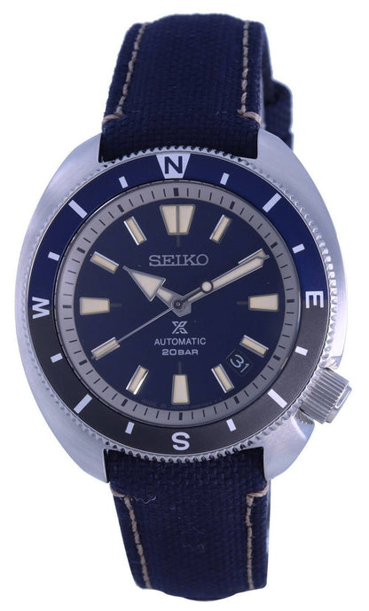 Seiko Prospex Automatic movement Blue Stainless steel Male SRPG15J1. A brand-new Seiko Prospex watch featuring a Blue dial and a Stainless steel strap. Front view.