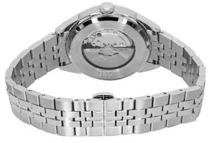 Bulova Sutton Automatic movement Green Stainless steel Male 96B424. A brand-new Bulova Sutton watch featuring a Green dial and a Stainless steel strap. Front view. - view 3