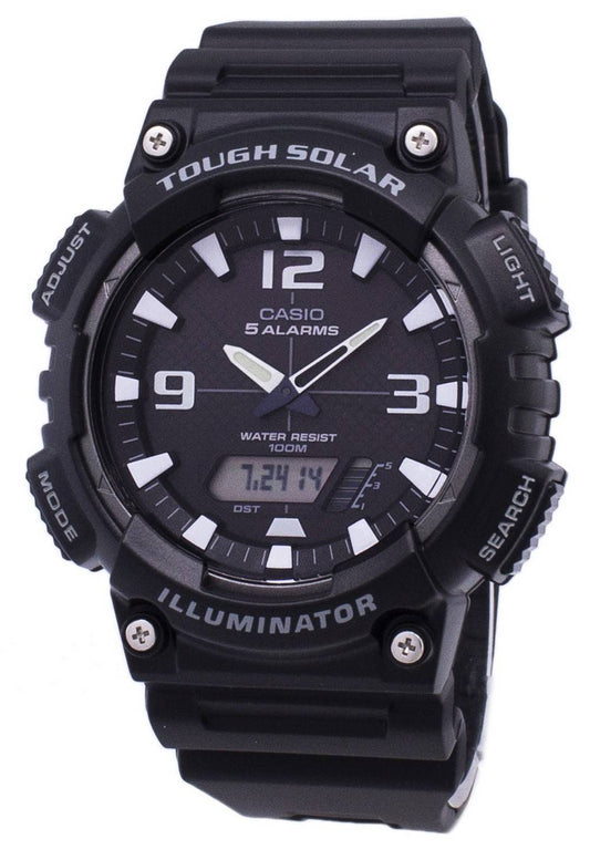 Casio Analog Digital Tough Solar AQ-S810W-1AV. A brand-new Casio watch. Side view.