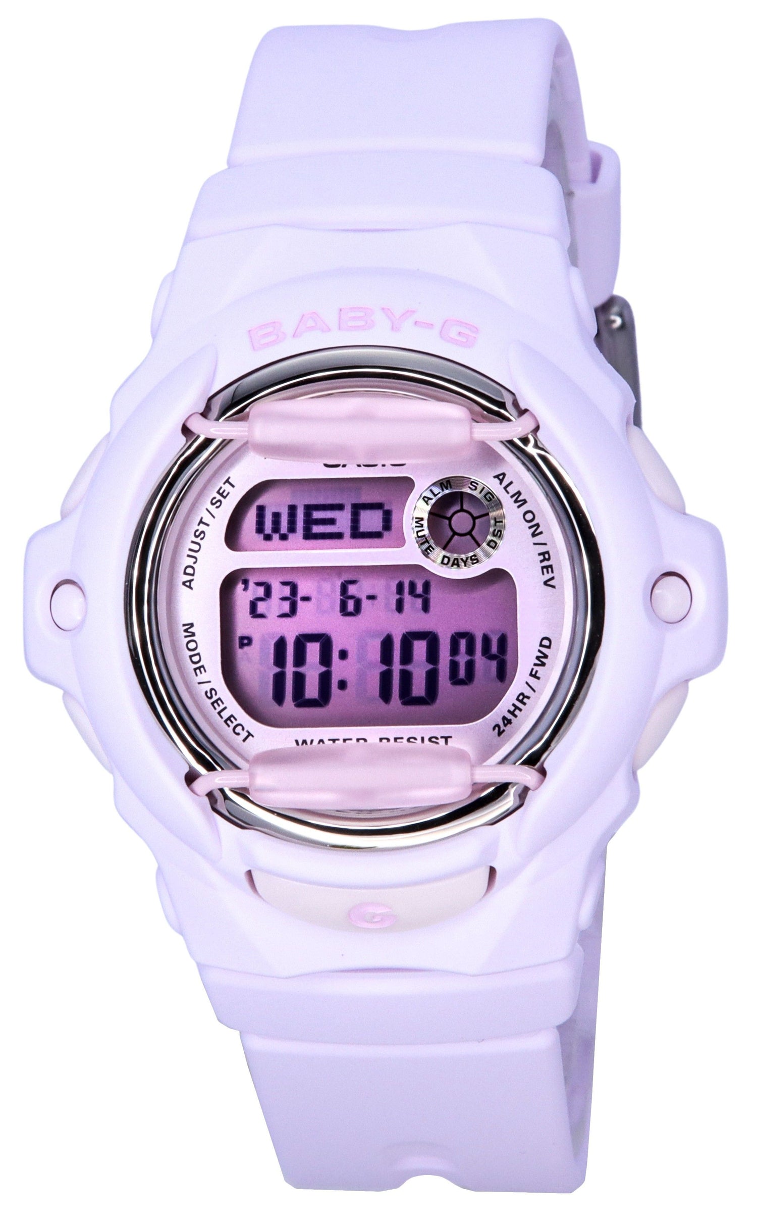 Casio Baby-G Digital Resin Strap Quartz 200M Wo. A brand-new Casio Baby-G watch. Side view.