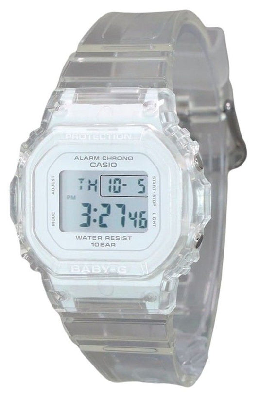 Casio Baby-G Digital Transparent Resin Strap Quartz 100M Wo. A brand-new Casio Baby-G watch. Front view.