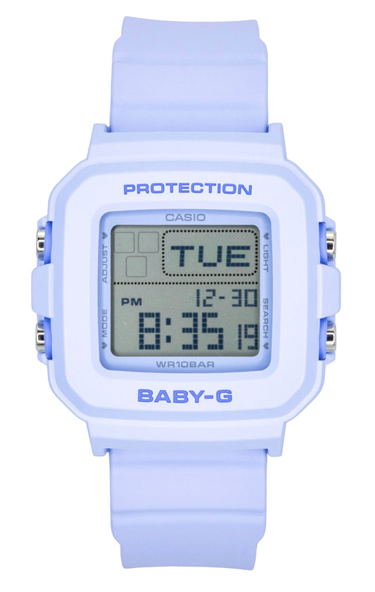 Casio Baby-G Plus Digital Resin Strap Quartz 100M Wo With. A brand-new Casio Baby-G watch. Side view.
