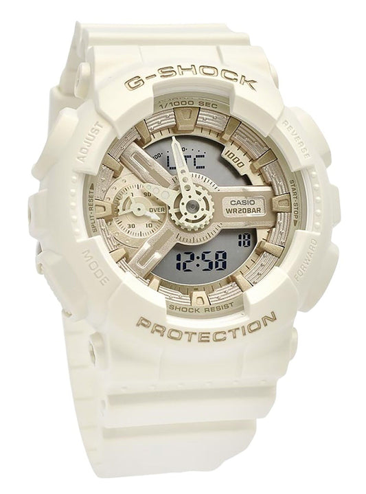 Casio G-Shock Analog Digital Bio-Based Resin Single Tone. A brand-new Casio G-Shock watch featuring a Plastic strap. Front view.