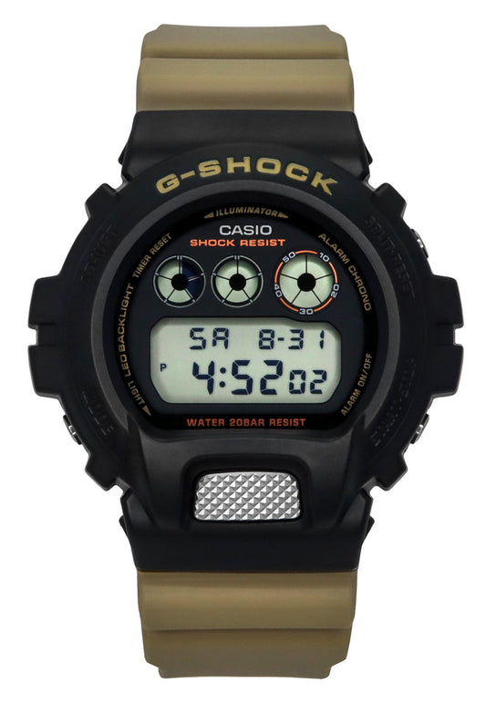 Casio G-Shock Digital Resin Strap Black Dial Quartz 200M. A brand-new Casio G-Shock watch featuring a Black dial. Front view.
