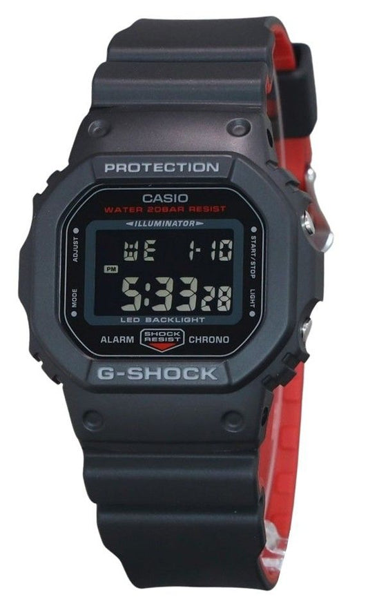 Casio G-Shock Digital Resin Strap Quartz 200M. A brand-new Casio G-Shock watch. Front view.
