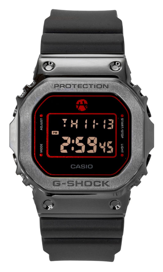 Casio G-Shock Digital Rui Hachimura Signature Bio-Based. A brand-new Casio G-Shock watch featuring a Plastic strap. Angled view.