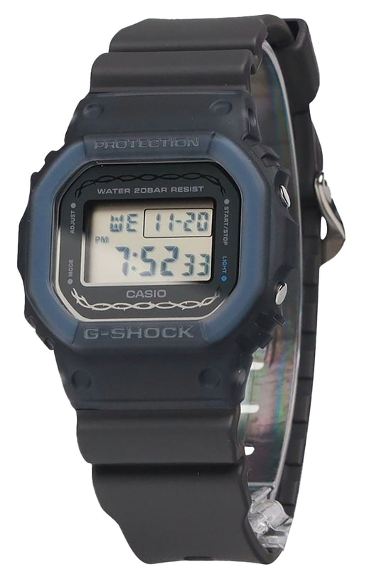 Casio G-Shock Digital Seasonal Collection 2024 Bio-Based. A brand-new Casio G-Shock watch featuring a Plastic strap. Angled view.