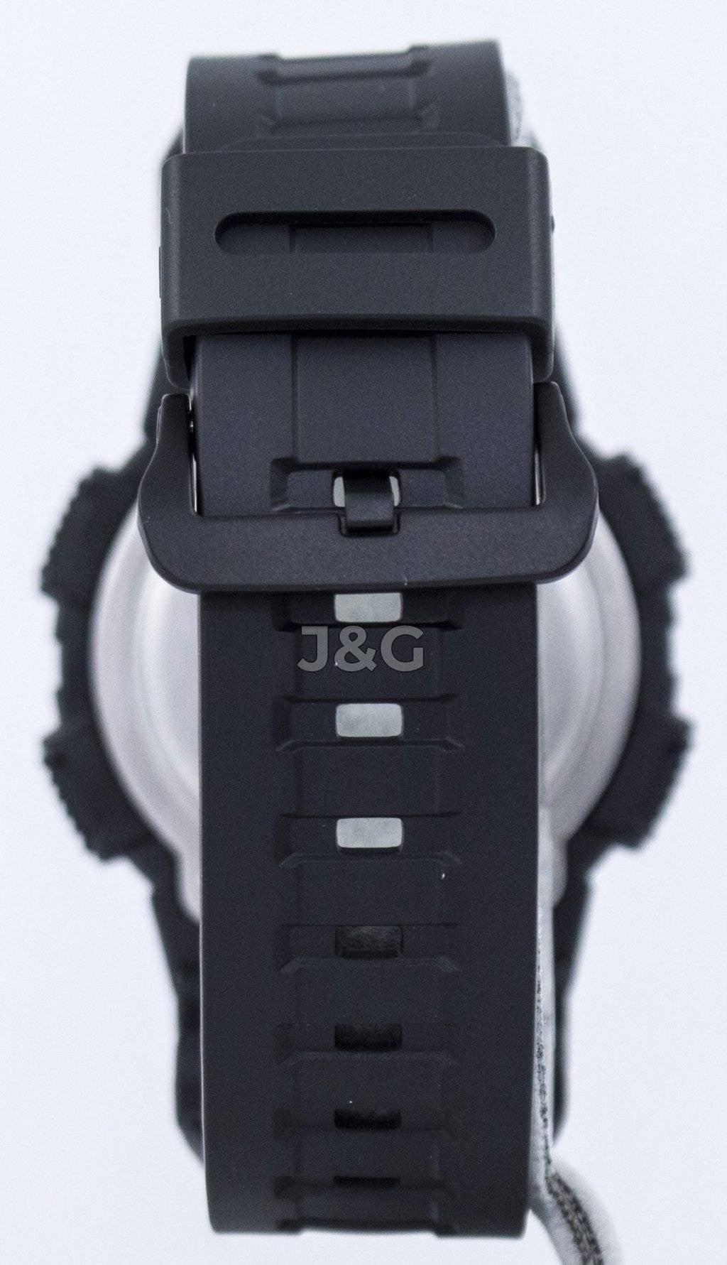 Casio Alarm Blue Male W-735H-1AVDF. A brand-new Casio watch featuring a Blue dial. Angled view. - view 4