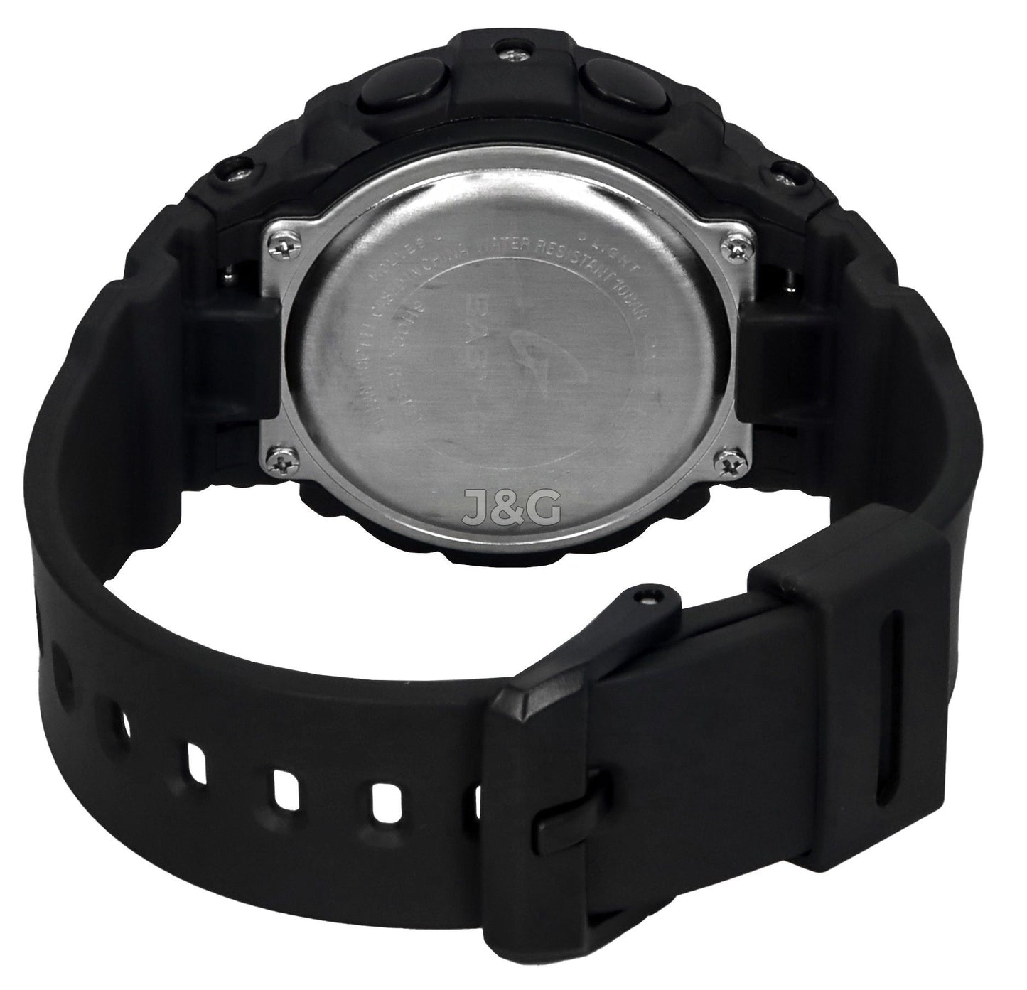 Casio Baby-G Quartz movement Black Female BGA-280DN-1A. A brand-new Casio Baby-G watch featuring a Black dial. Front view. - view 5