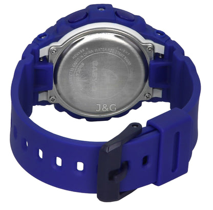 Casio Baby-G Quartz movement Blue Female BGA-280DN-2A. A brand-new Casio Baby-G watch featuring a Blue dial. Front view. - view 5