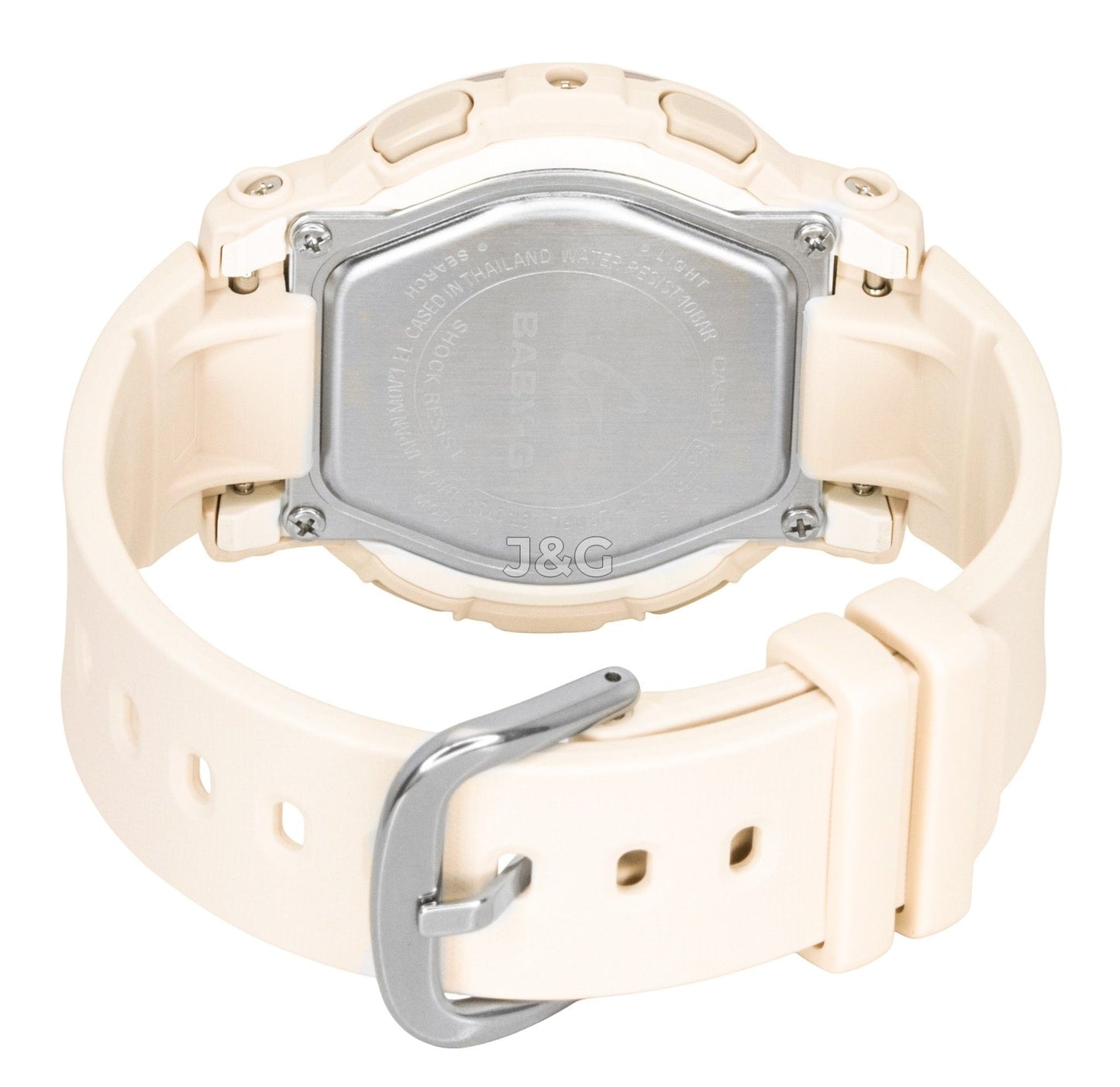 Casio Baby-G Quartz movement Multicolor Female BGA-290FL-4A. A brand-new Casio Baby-G watch featuring a Multicolor dial. Angled view. - view 5