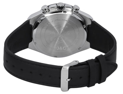 Casio Edifice Chronograph function Burgundy Leather Male EQS-950BL-5A. A brand-new Casio Edifice watch featuring a Burgundy dial and a Leather strap. Side view. - view 4