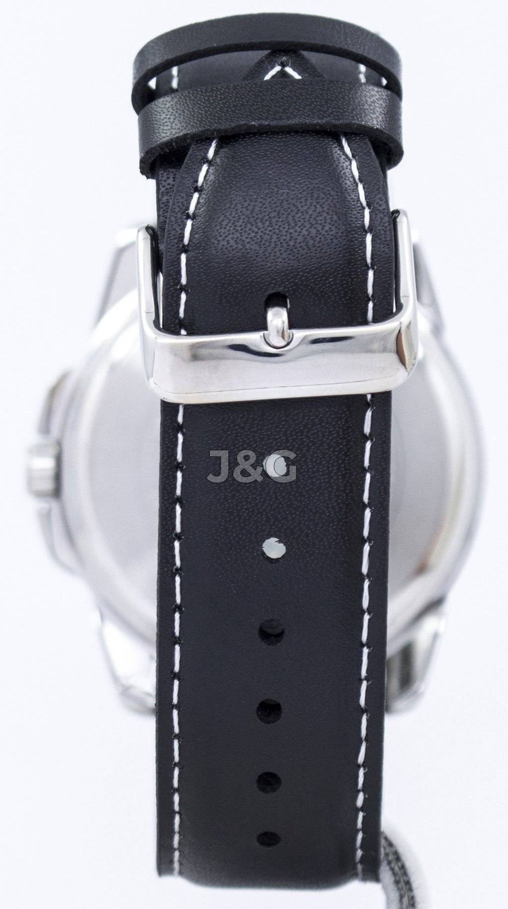 Casio Enticer Date display Black Leather Male MTP-1314L-8AVDF. A brand-new Casio Enticer watch featuring a Black dial and a Leather strap. Side view. - view 4