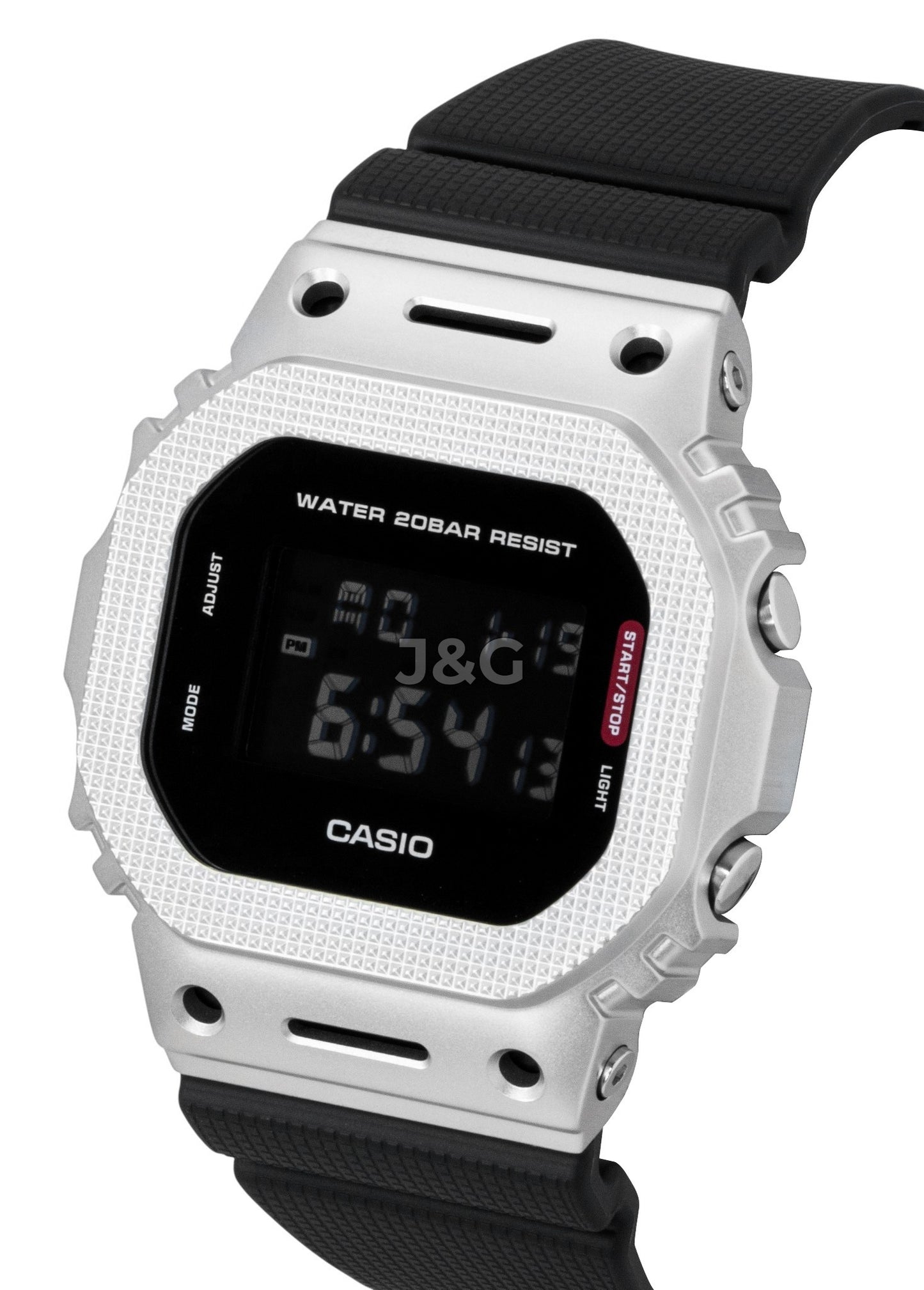 Casio G-Shock G-Steel Digital Bio-Based Resin Strap Quartz. A brand-new Casio G-Shock watch featuring a N/A dial and a Plastic strap. Side view. - SEQ_3