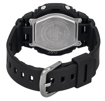 Casio G-Shock Quartz movement Black Plastic Female GMA-P2100BA-1A. A brand-new Casio G-Shock watch featuring a Black dial and a Plastic strap. Side view. - view 5