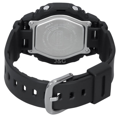 Casio G-Shock Quartz movement Black Plastic Female GMA-P2100BB-1A. A brand-new Casio G-Shock watch featuring a Black dial and a Plastic strap. Side view. - view 5