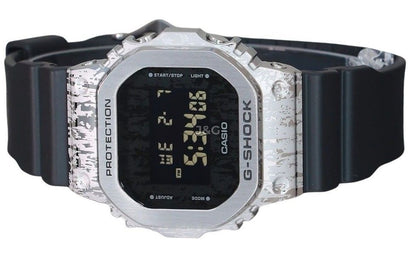 Casio G-Shock Quartz movement Grey Male GM-5600GC-1. A brand-new Casio G-Shock watch featuring a Grey dial. Front view. - view 3