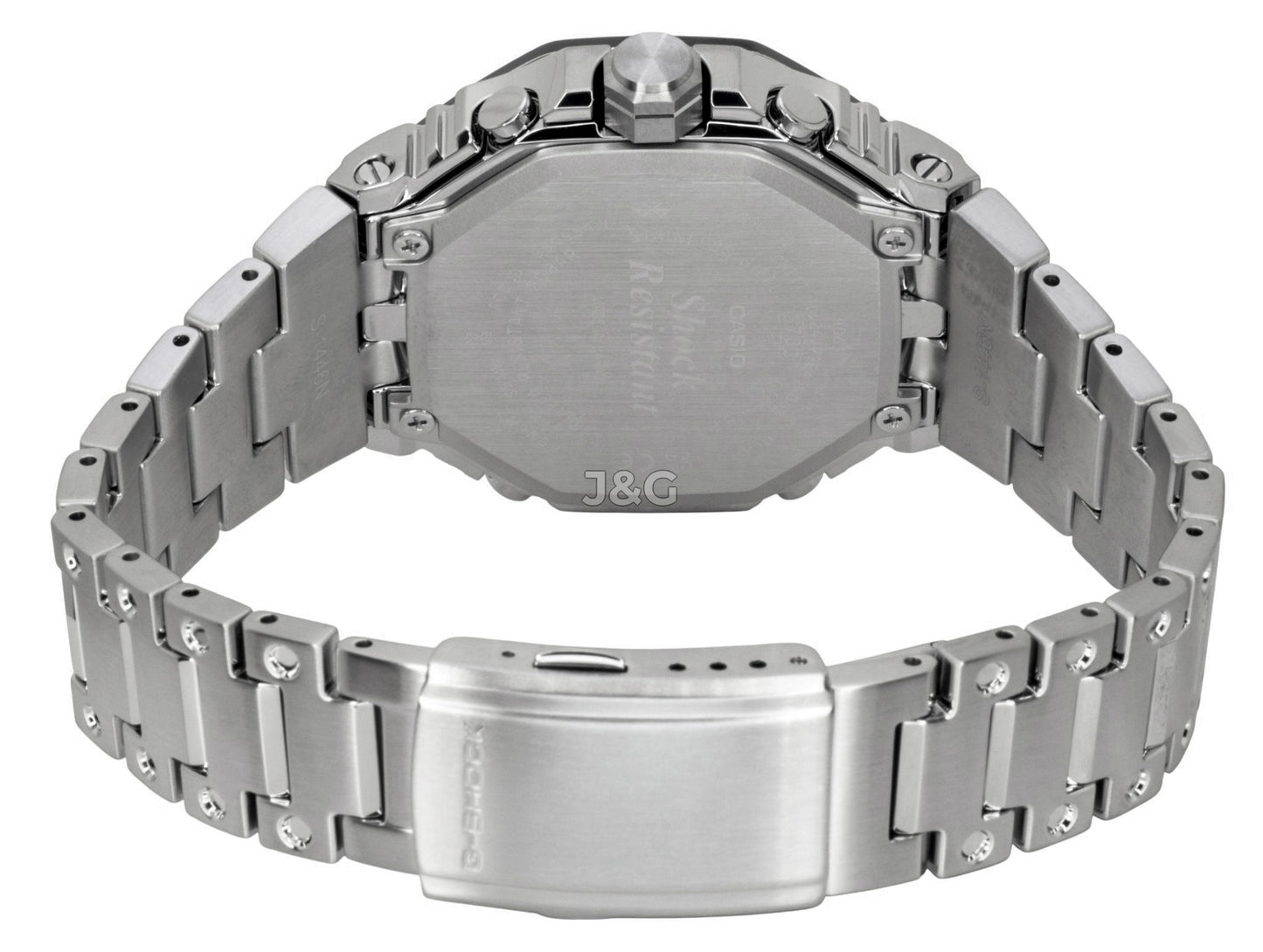 Casio G-Shock Solar powered Black Male GMC-B2100BT-1A. A brand-new Casio G-Shock watch featuring a Black dial. Front view. - view 5