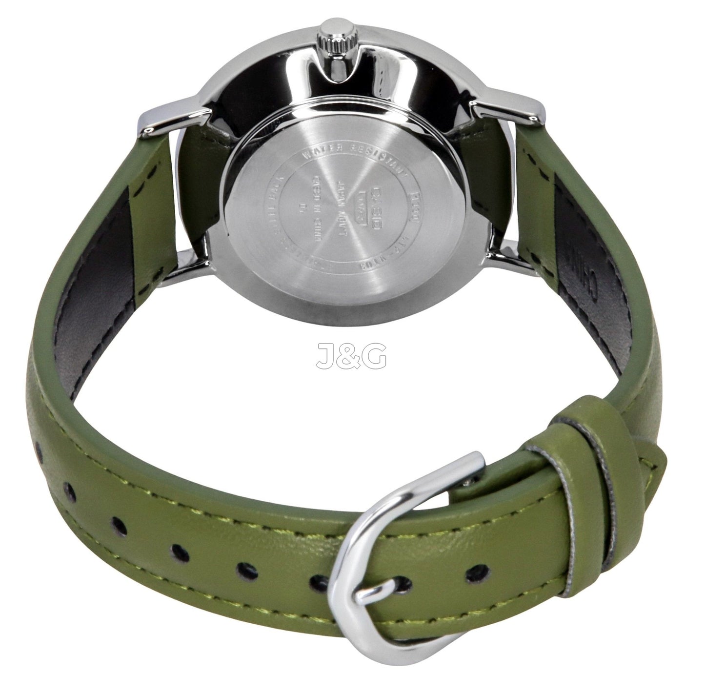 Casio Standard Quartz movement Beige Leather Female LTP-VT03L-3B. A brand-new Casio Standard watch featuring a Beige dial and a Leather strap. Angled view. - view 3