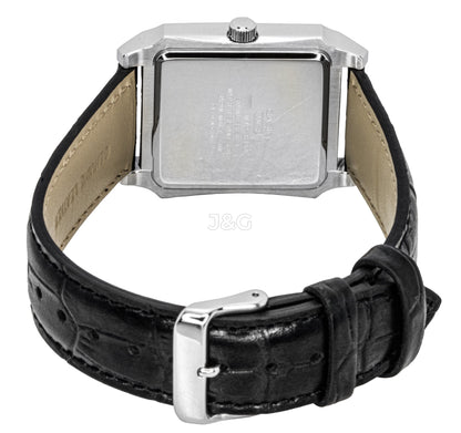 Casio Standard Quartz movement Blue Leather Male MTP-B190L-2BV. A brand-new Casio Standard watch featuring a Blue dial and a Leather strap. Side view. - view 3