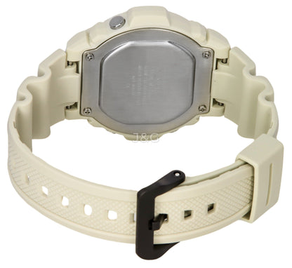 Casio Standard Quartz movement White Male W-219HC-8B. A brand-new Casio Standard watch featuring a White dial. Front view. - view 4