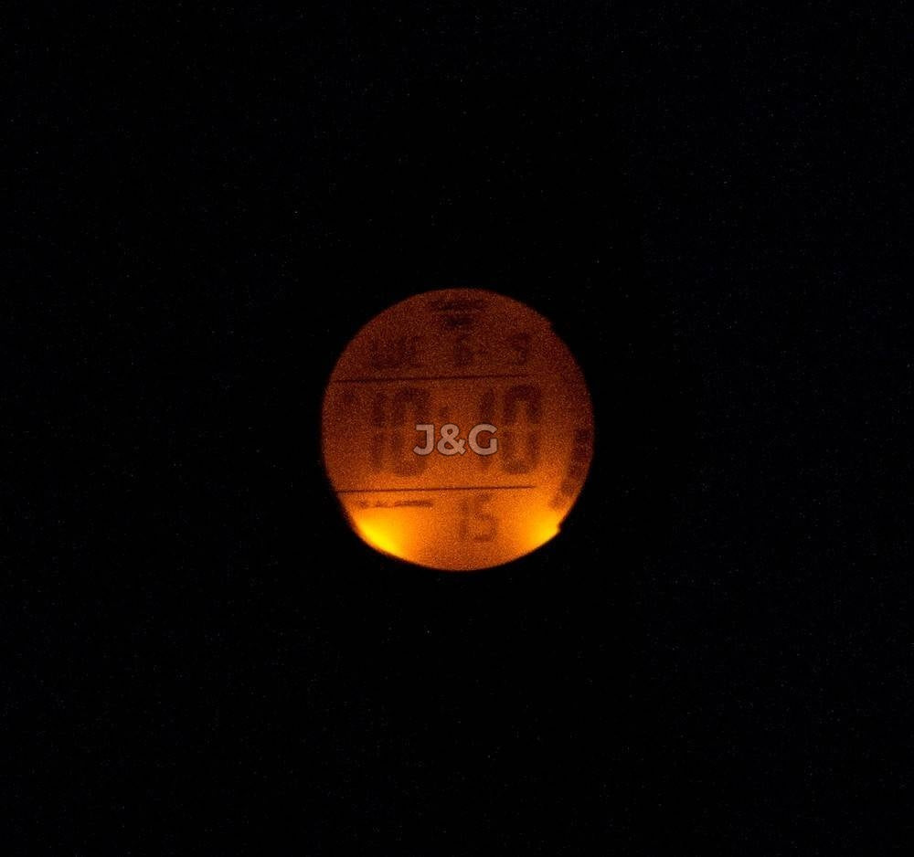 Casio Youth Alarm Blue Male AE-1500WH-1A. A brand-new Casio Youth watch featuring a Blue dial. Side view. - view 2