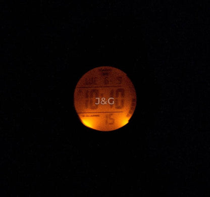 Casio Youth Alarm Blue Male AE-1500WH-1A. A brand-new Casio Youth watch featuring a Blue dial. Side view. - view 2