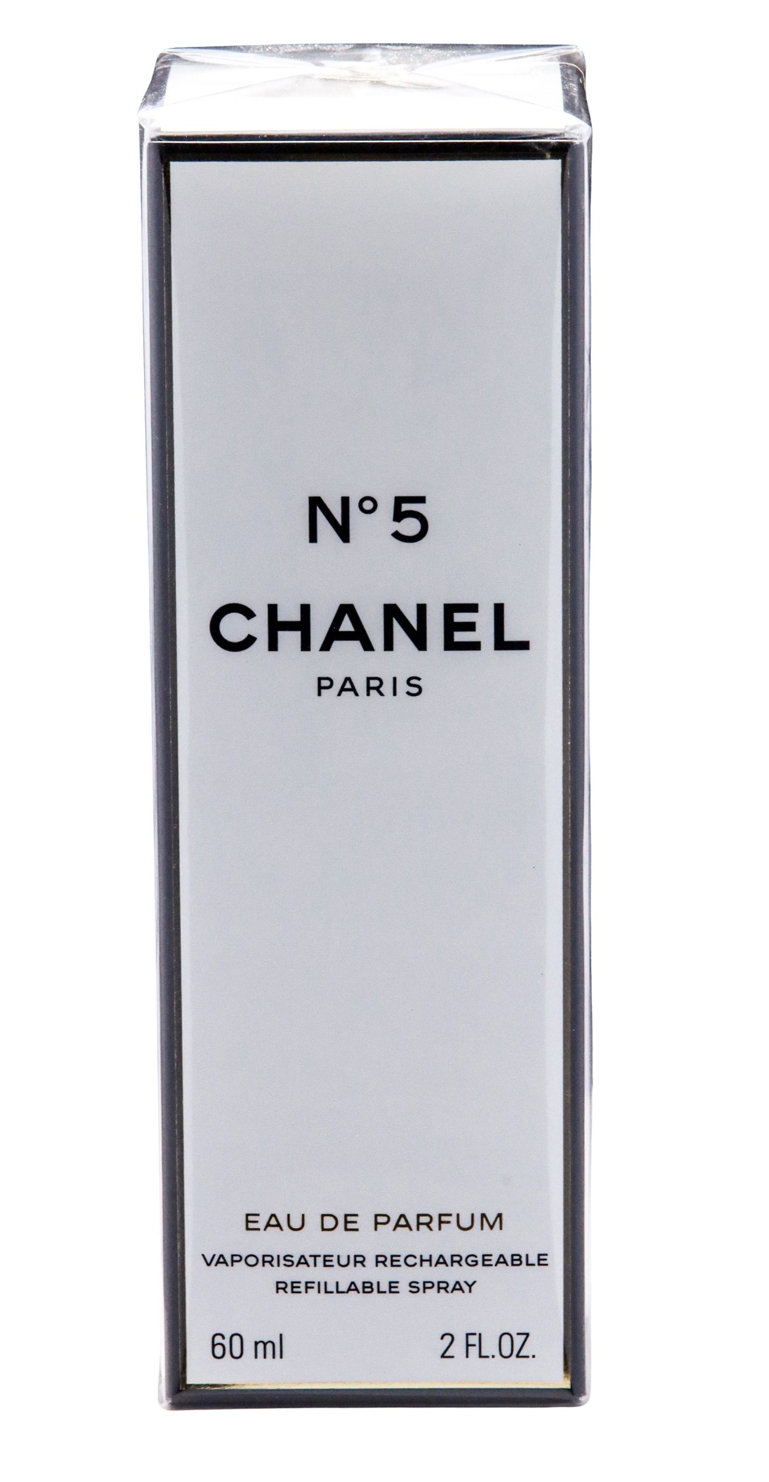 Chanel Ladies No.5 EDP Spray Refillable 60 ML -. A brand-new Chanel watch. Side view.