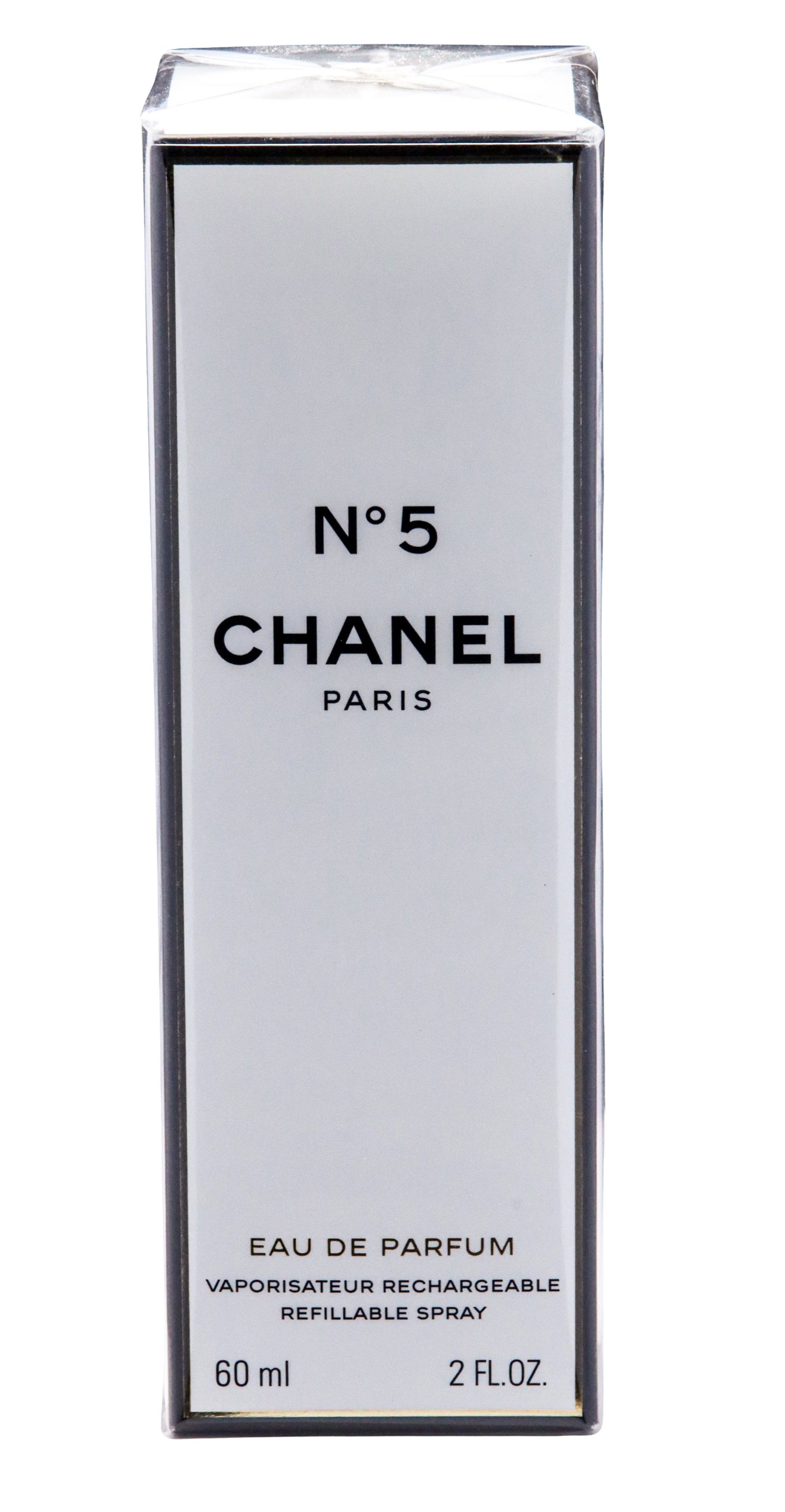 Chanel Ladies No.5 EDP Spray Refillable 60 ML -. A brand-new Chanel watch. Side view.