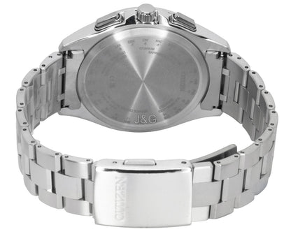 Citizen Attesa Limited Edition Super Titanium Blue Dial. A brand-new Citizen Eco-Drive watch featuring a Blue dial and a Titanium strap. Front view. - SEQ_4