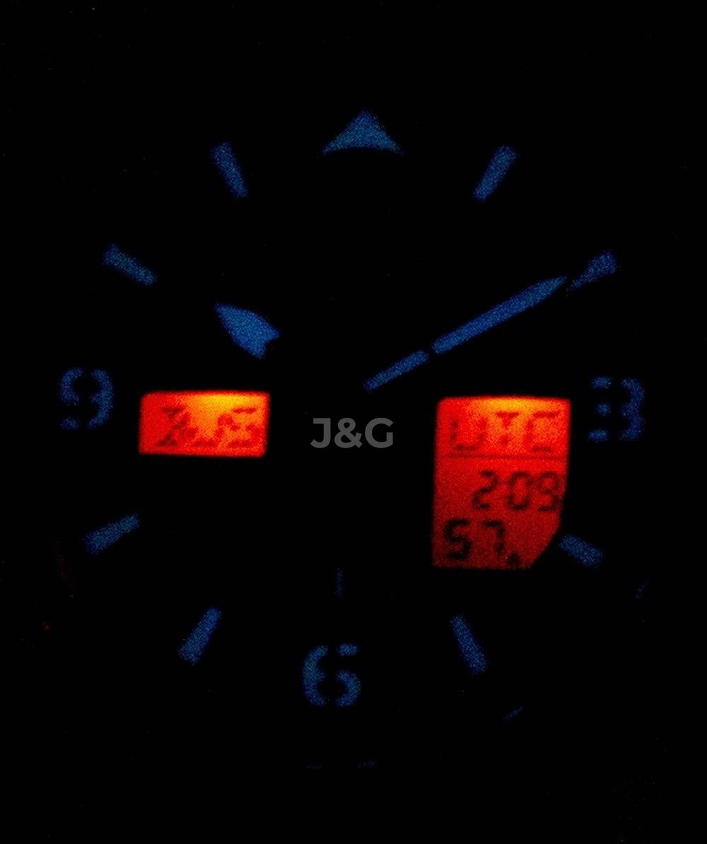 Citizen Promaster Alarm Blue Leather Male JY8078-52L. A brand-new Citizen Promaster watch featuring a Blue dial and a Leather strap. Front view. - view 2