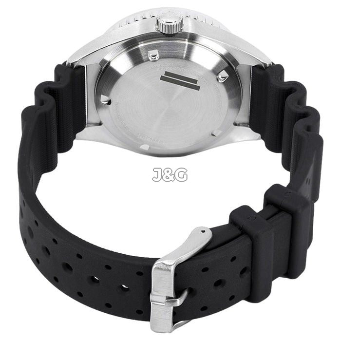 Citizen Promaster Automatic movement Blue Rubber Male NY0129-07L. A brand-new Citizen Promaster watch featuring a Blue dial and a Rubber strap. Front view. - view 5