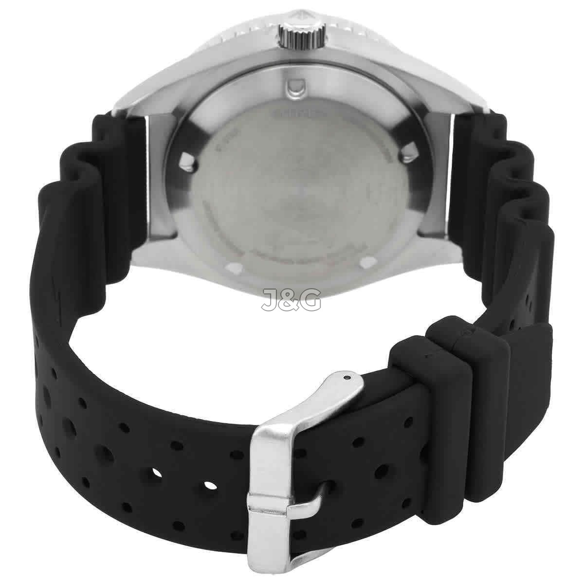 Citizen Promaster Automatic movement Orange Rubber Male NY0120-01Z. A brand-new Citizen Promaster watch featuring a Orange dial and a Rubber strap. Side view. - view 3