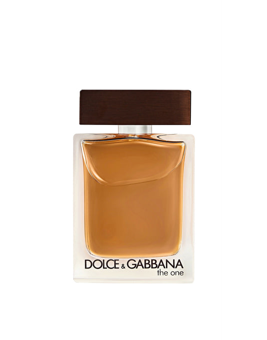 Dolce & Gabbana The One Eau De Toilette Spray for Men. A brand-new Dolce & Gabbana The One watch. Front view.